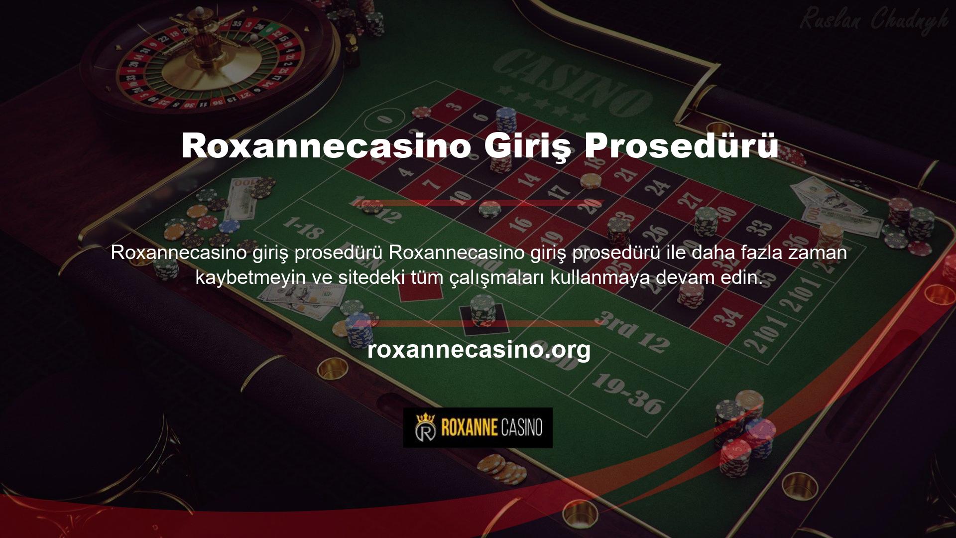 Roxannecasino Giriş